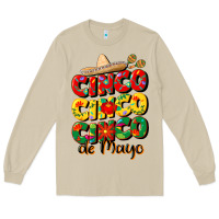 Mushroom cinco cinco cinco de mayo Long Sleeve Tee - CowGirlArtShop