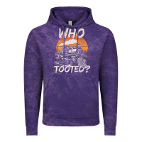 Who Tooted Funny Train Lovers And Railroad Retro Vintage Vintage Hoodie | Teevron