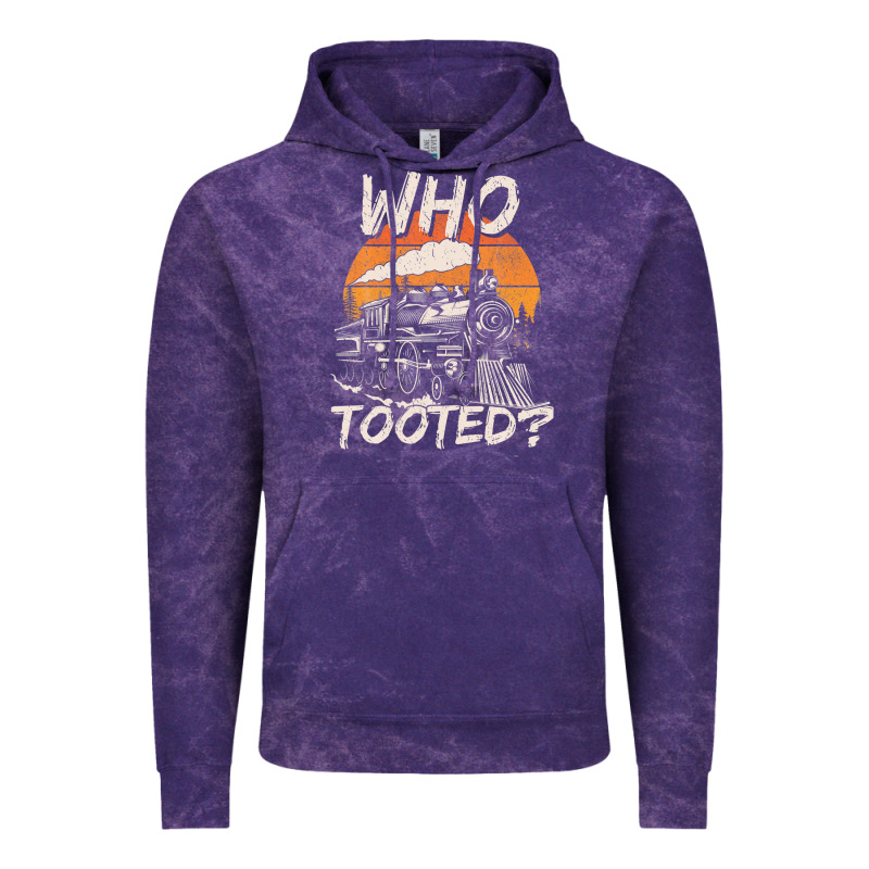 Who Tooted Funny Train Lovers And Railroad Retro Vintage Vintage Hoodie by tuanDangUi | Teevron
