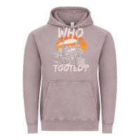 Vintage Zinc Who Tooted Funny Train Lovers And Railroad Retro Vintage Vintage Hoodie - tuanDangUi