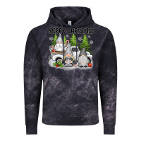 Cloud Black merry christmas gnomes Vintage Hoodie - texasbilliewilder