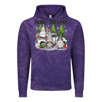 Cloud Purple merry christmas gnomes Vintage Hoodie - texasbilliewilder
