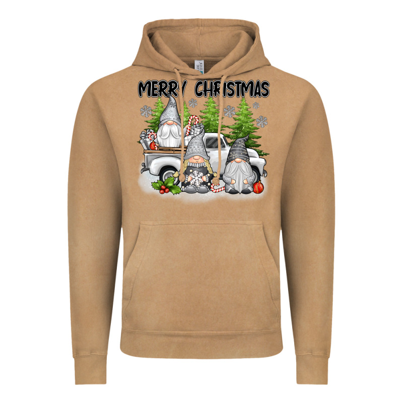 Merry Christmas Gnomes Vintage Hoodie by texasbilliewilder | Teevron