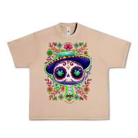 Burro Mexican Day of dead sugar skull Urban Heavy Tee - NancyCooperArtShop