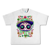 Lunar Rock Mexican Day of dead sugar skull Urban Heavy Tee - NancyCooperArtShop