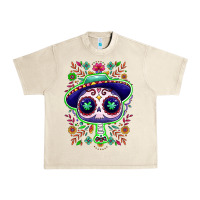 Sandshell Mexican Day of dead sugar skull Urban Heavy Tee - NancyCooperArtShop