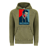 Vintage Olive Norm macdonald political poster Vintage Hoodie - tuanDangUi