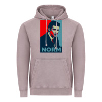 Vintage Zinc Norm macdonald political poster Vintage Hoodie - tuanDangUi
