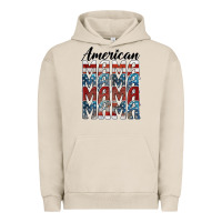 Pigment French Oak american mama Urban Hoodie - BarkalooDesign