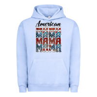 Pigment Grape Ice american mama Urban Hoodie - BarkalooDesign