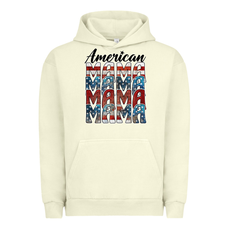 American Mama Urban Hoodie by BarkalooDesign | Teevron