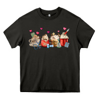 Asphalt Nurse Coffee Cups Heavy Core Tee - MaliasSmallBusiness