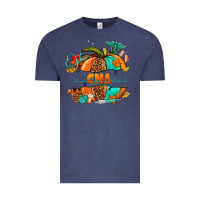 Cna Pumpkin Nurse Vintage Tee | Teevron