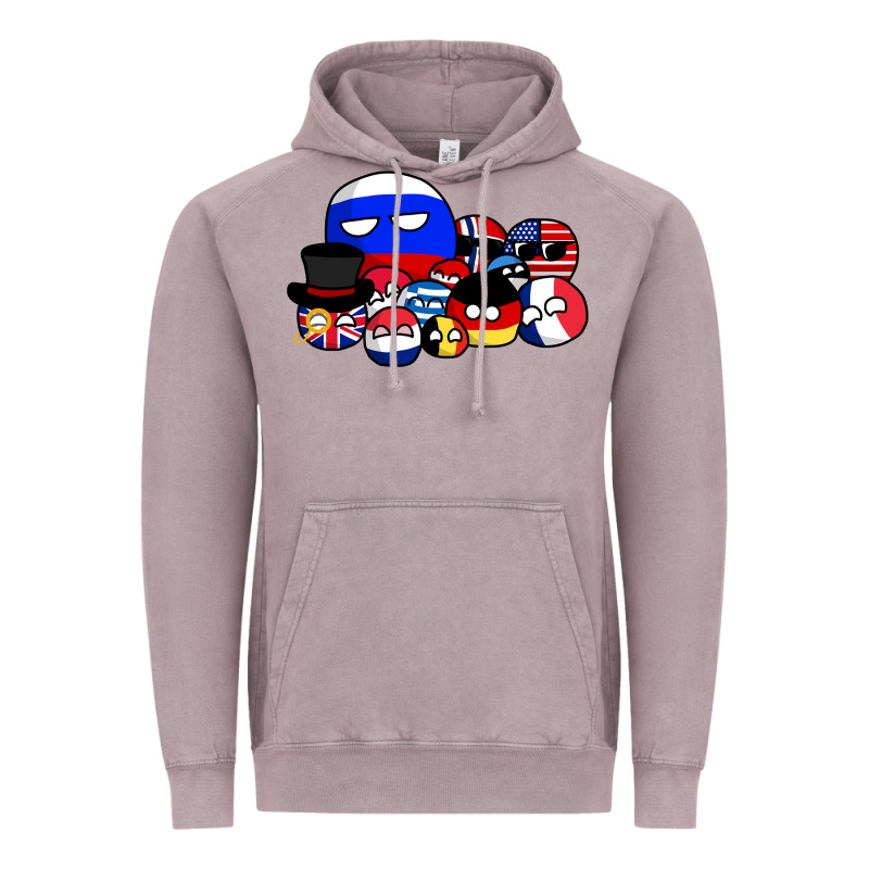Countryballs Pullover Vintage Hoodie by tuanDangUi | Teevron