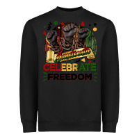 Black Juneteenth celebrate freedom Heavyweight Sweatshirt - FaDigitalArtStudio