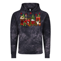 Cloud Black Christmas coffee cups Vintage Hoodie - texasbilliewilder
