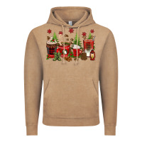 Vintage Coffee Christmas coffee cups Vintage Hoodie - texasbilliewilder