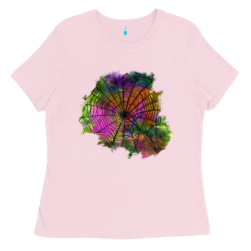 Halloween Spider Web For Patches Ladies Tee by BundleAndBundleShop | Teevron