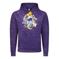 Cloud Purple saban moon Vintage Hoodie - tuanDangUi