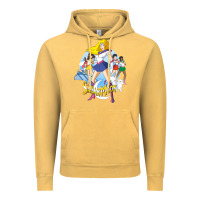 Vintage Mustard saban moon Vintage Hoodie - tuanDangUi