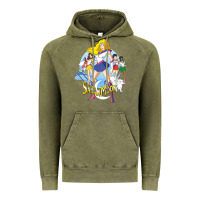 Vintage Olive saban moon Vintage Hoodie - tuanDangUi