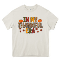 Cream In My Thankful Era Heavy Core Tee - MaliasSmallBusiness