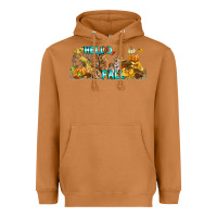 Meerkat Hello Fall Rabbit Heavyweight Hoodie - LillyAllenDesigns