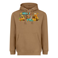 Toasted Coconut Hello Fall Rabbit Heavyweight Hoodie - LillyAllenDesigns