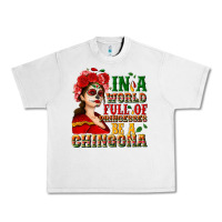 Lunar Rock In a world full of princesses be a chingona Urban Heavy Tee - NancyCooperArtShop