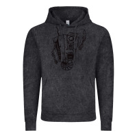 Vintage Black b&w claptrap   borderlands Vintage Hoodie - tuanDangUi