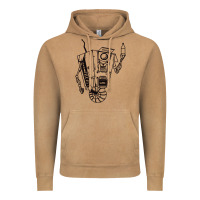 Vintage Camel b&w claptrap   borderlands Vintage Hoodie - tuanDangUi