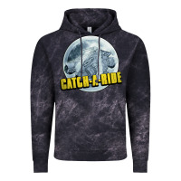 Cloud Black catch a ride to the moon and back Vintage Hoodie - tuanDangUi