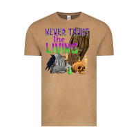 Vintage Camel Never Trust The Living Vintage Tee - texasbilliewilder