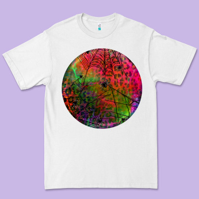 Halloween Round Premium Tee Designed By Bundleandbundleshop