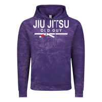 Cloud Purple Jiu Jitsu Old Guy Vintage Hoodie - tuanDangUi