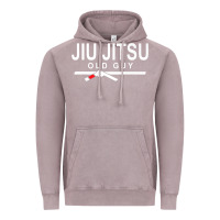 Vintage Zinc Jiu Jitsu Old Guy Vintage Hoodie - tuanDangUi