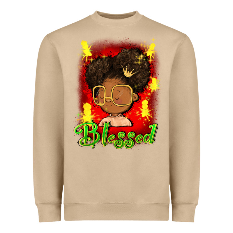Blessed Juneteenth Heavyweight Sweatshirt by FaDigitalArtStudio | Teevron