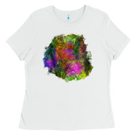 White halloween spider web for patches Ladies Tee - BundleAndBundleShop