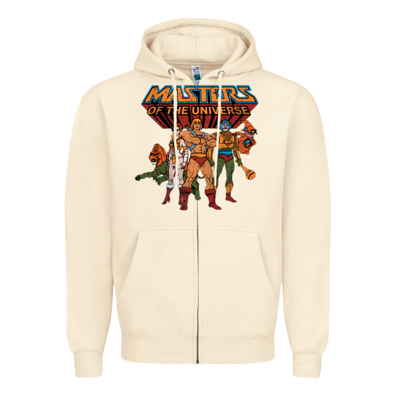 He Man White Color Zipper Hoodie by tuanDangUi | Teevron