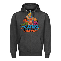 Charcoal Heather he man white color 1 Zipper Hoodie - tuanDangUi