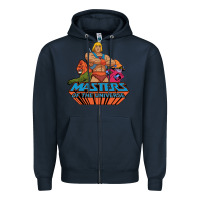 Navy he man white color 1 Zipper Hoodie - tuanDangUi