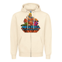 Sandshell he man white color 1 Zipper Hoodie - tuanDangUi