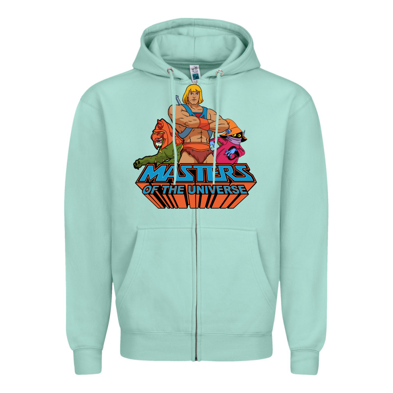 He Man White Color 1 Zipper Hoodie by tuanDangUi | Teevron