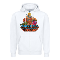 White he man white color 1 Zipper Hoodie - tuanDangUi