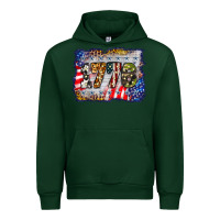 Forest Green 1776 4th of july background Urban Hoodie - BarkalooDesign