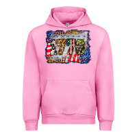 Fuchsia Pink 1776 4th of july background Urban Hoodie - BarkalooDesign
