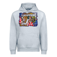 Heather Grey 1776 4th of july background Urban Hoodie - BarkalooDesign