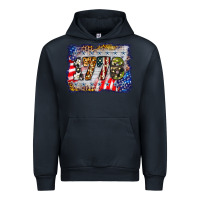 Navy 1776 4th of july background Urban Hoodie - BarkalooDesign
