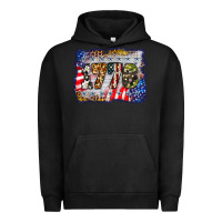 Pigment Black 1776 4th of july background Urban Hoodie - BarkalooDesign