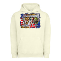 Pigment Pistachio 1776 4th of july background Urban Hoodie - BarkalooDesign